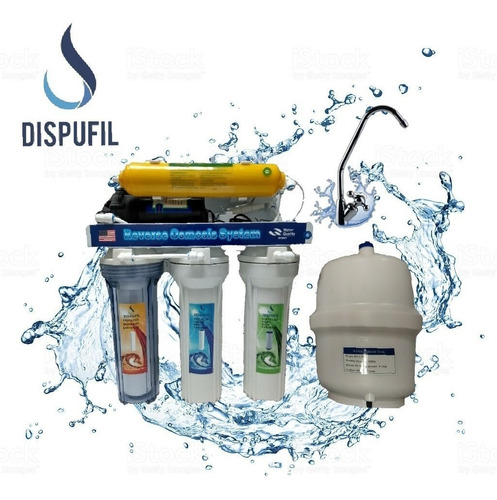 Sistema Completo Filtro Y Purificador Agua Dispufil Osmosis