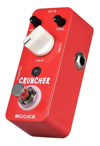 Pedal Guitarra Eléctrica Mooer Cruncher Distortion Mds3 Cuo