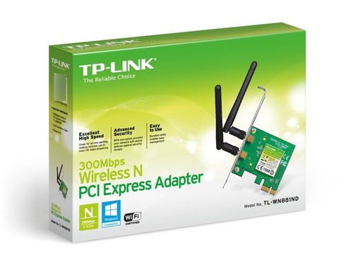 Tarjeta De Red Tp-link Tl-wn881nd Pci Express X1 Wifi