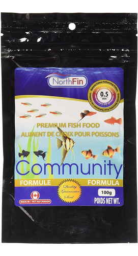 Northfin Food Community Formula 0.5mm Pellet 100 Gram Packag