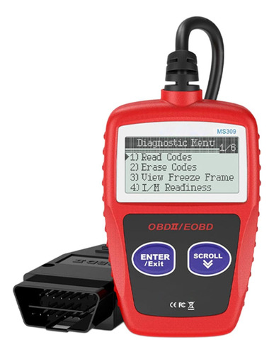 Lector De Código Obd Automotriz Escáner Obd Ii Lector De