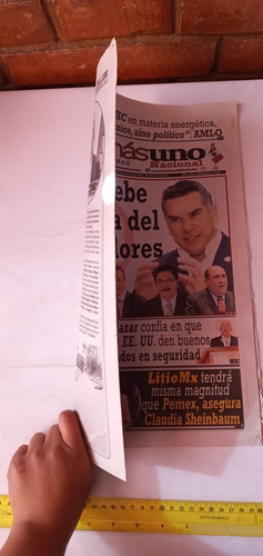 Revista Uno Más Uno Número 15560 Septiembre 2022 (Usado)