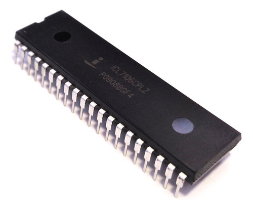 Kit 2 Pcs Ci Linear Icl7106cplz Intersil Dip-40