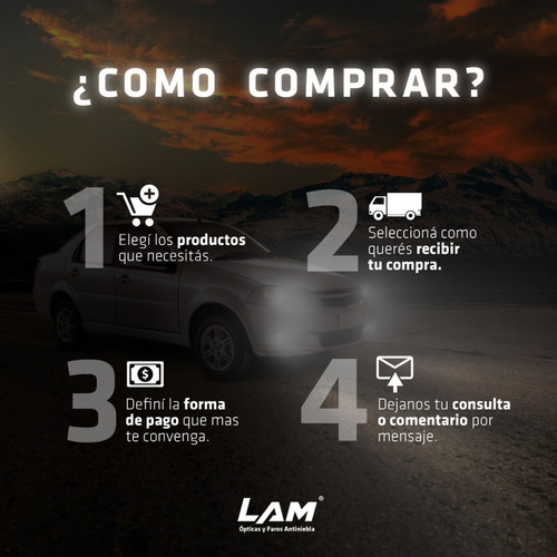 Juego Faro Auxiliar Citroen C4 Aircross 2013 2014 2015
