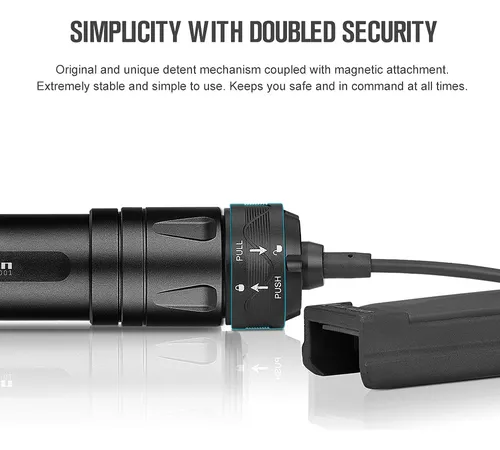 Linterna Táctica Olight Odin 2000 Lúmenes Recargable