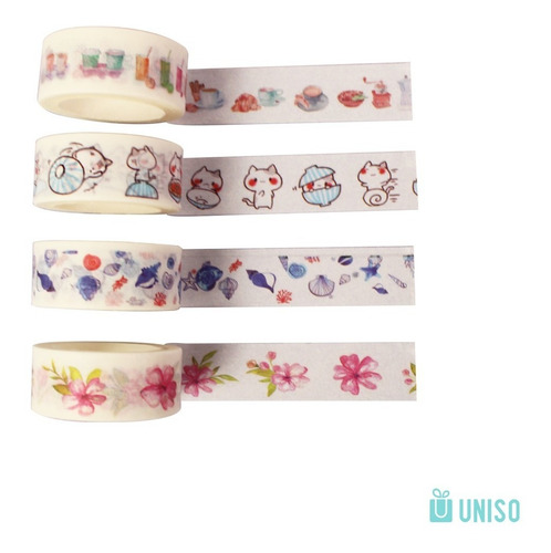 Imagem 5 de 8 de Washi Tape 5 Unid
