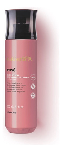 Body Splash Rosé Nativa Spa 200 Ml