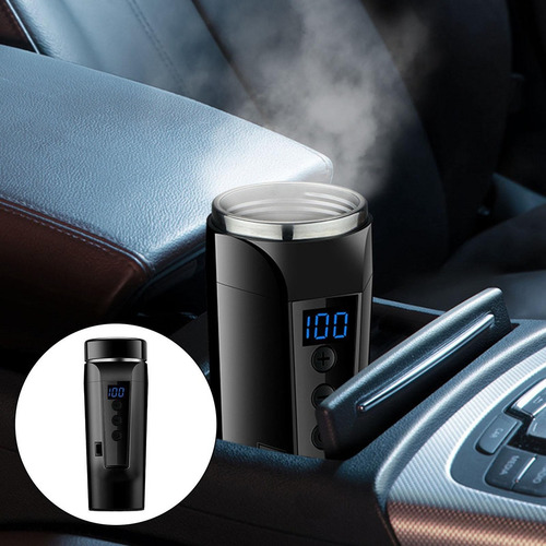 Taza De Viaje Con Calefacción Para Coche Eléctrico, Caldera