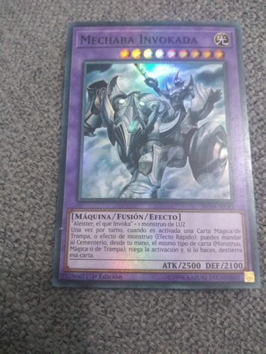 Invoked Mechaba Super Rare Yugioh