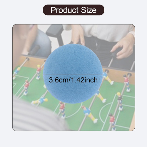4x Bolas De Futbolín Para Juego De Mesa De Futbolín Azul
