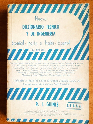 Diccionario Técnico Y De Ingenieria Esp. - Ing. E Ing. - Esp