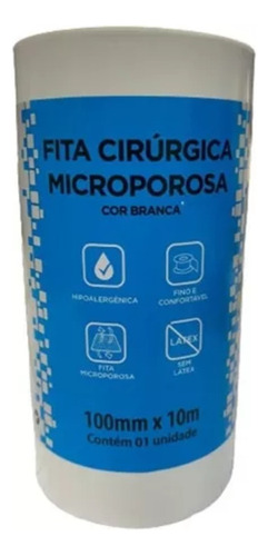 Fita Micropore 10,0cm X 10m - Ciex