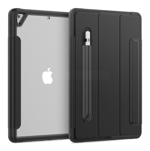 Funda Smart Transparente + Mica Cristal Para iPad 7 10.2