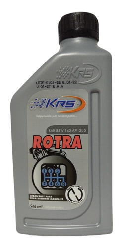 Aceite De Caja Sincronica Transmision Krs  Rotra 85w140