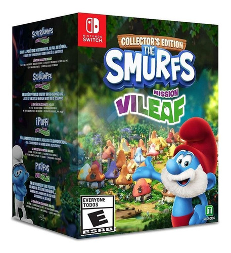 Los Pitufos Mission Vileaf Collector Edition Nintendo Switch