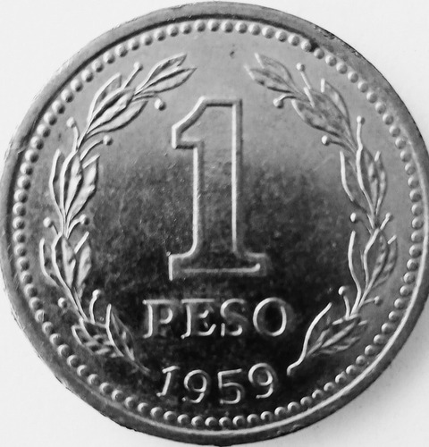 Moneda. 1 Peso Argentino De 1959