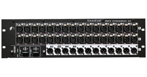 Mini Stage Box 32 Soundcraft Msb 32 C5 Eu Cat5 (bivolt)