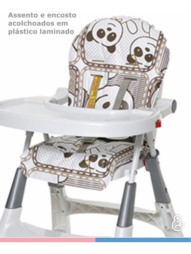 Upset Cancel Kent Cadeira De Alimentação Bebê 5070 Premium Galzerano Panda | Frete grátis
