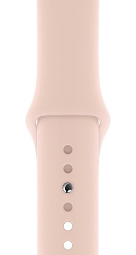 Pulseira De Silicone Para Apple Watch 38/40mm - Pink Sand