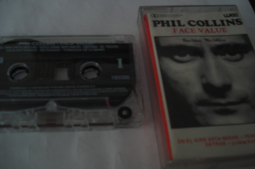 Caset Phil Collins Face Value