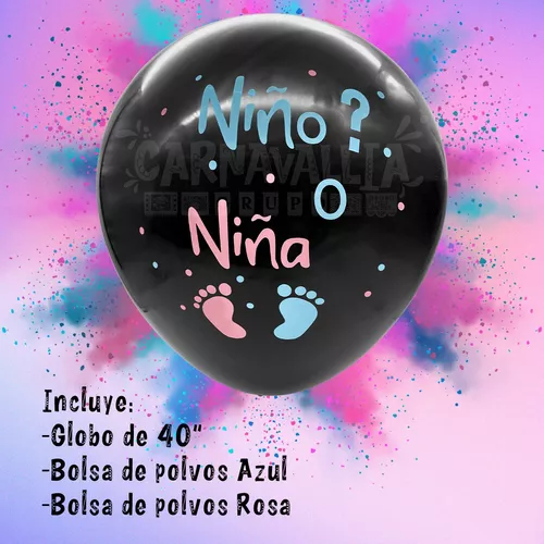 Globo Revelación del Sexo Niña o Niño