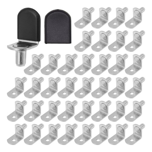 Hocansen Kit De 50 Pines De Estante Con Funda De Goma, Clavi