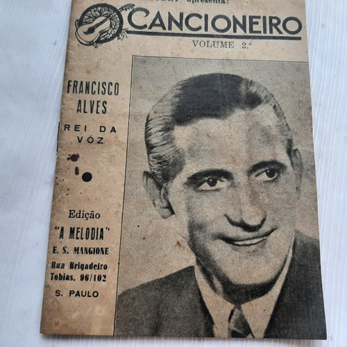 Cancioneiro Volume 2 Francisco Alves O Rei Da Voz