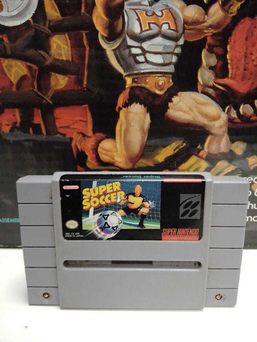 Super Soccer Snes Original 