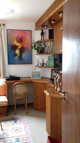Imagem 3 de 19 de Apartamento À Venda, Campo Belo, Edifício Solar Dos Bandeirantes, Rua Barão De Jaceguai 1414, 4 Dormitórios, 2 Suítes, 1 Banheiro, 220 M², São Paulo. - Ap1103