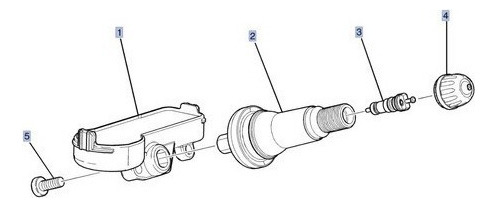 Sensor Presion Aire Rda Impala Limited V6 3.6l 2016