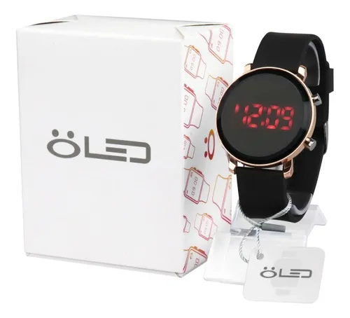 Reloj digital de lujo para mujer