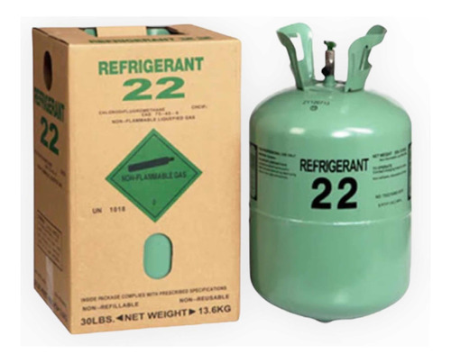 Gas Refrigerante R22 X 30 Lbs Refrigerant