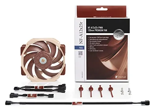 Cooler Noctua Nf-a12x25r Pwm 120mm 4 Pin Brown