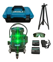 Comprar Nivel Laser 5 Linhas Emborrachado Antiqueda 2 Baterias Tripe