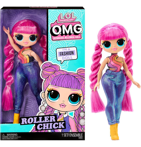 Lol Surprise Roller Chick Muñeca Mid OPP OMG Doll 578383