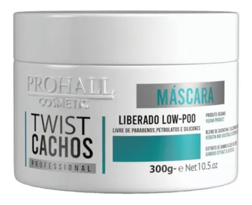 Mascara Home Care Twist Cachos Cabelos Ondulados Crespos