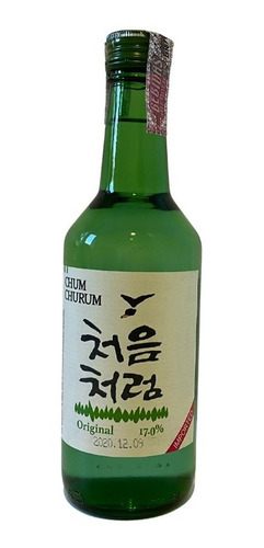 Imagem 1 de 2 de Soju Coreano Original Chum Churum Lotte 17% Alcool Coreia