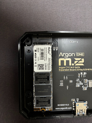 Kit Raspberry Pi 4 Modelo B 8gb + Case Argon One M.2 + Ssd (Usado)