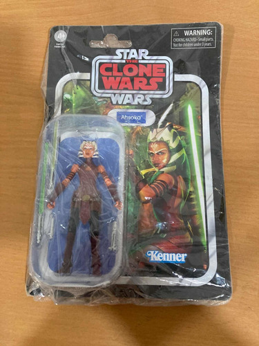 Ahsoka Tano Star Clone Wars Vintage Hasbro Nuevo Sellado