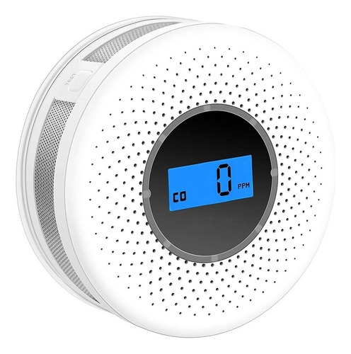 Detector Combinado De Humo Y Monóxido De Carbono Con Pantall