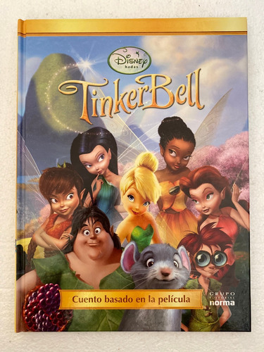 Libro Infantil Disney Hadas Tinker Bell Campanita Pasta Dura (Usado)