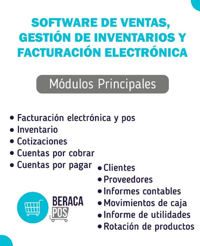Software De Facturación Electrónica Y Gestión De Inventario.
