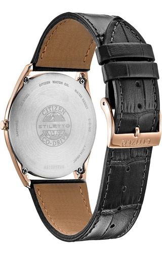 Imagen 2 de 7 de Citizen Eco Drive Stiletto Black Dial Ar3073-06e ¨¨dcmstore