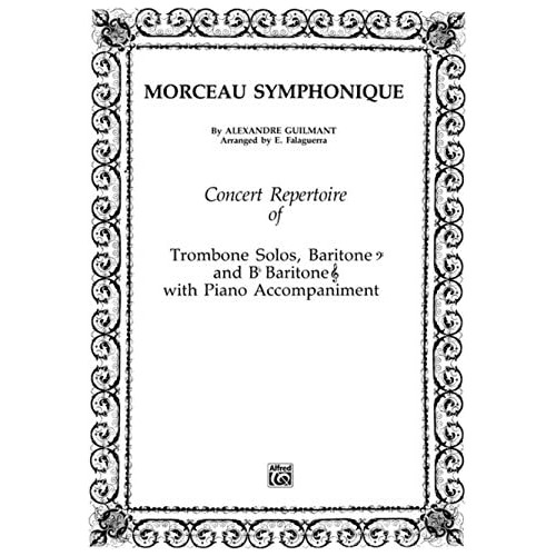 Morceau Symphonique Solo De Trombón.