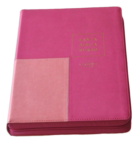 Biblia Letra Super Gigante Rvr1960 19pts Cierre Indice Rosa