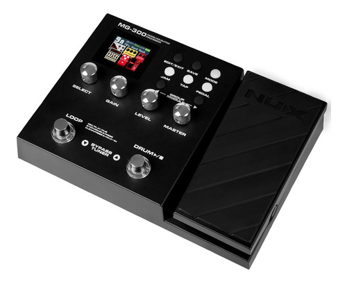 Pedal de efecto NUX MG Modeling Guitar Processor MG-300 negro