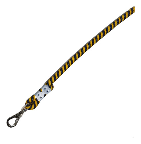 Guia De Corda Para Cachorros Coleira 8mmx90cm Com Mosquetão Cor Macho