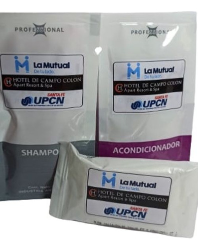 Shampoo + Acondicionador + Jabón 750 Unidades