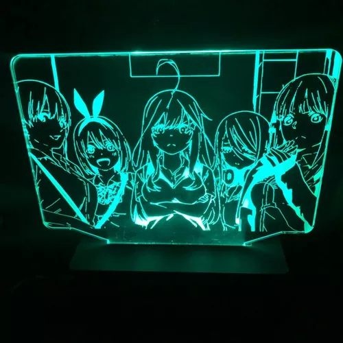 Luminária Led, Megumin, Anime, Bruxa, Decoração, 16 Cores, Abajur - Avelar  Criações - Luminária - Magazine Luiza