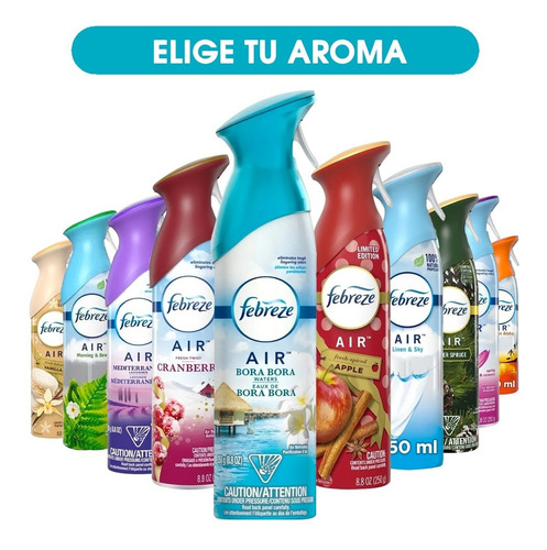 Desodorante Ambiental Febreze - Colección Completa